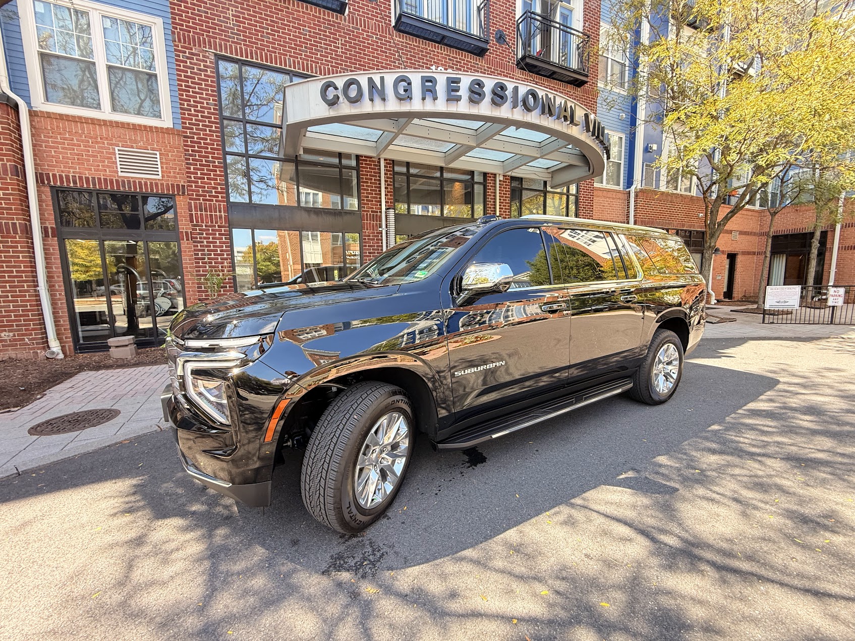 Pristine Black Chevrolet Suburban - LimoFlex Premium Transportation